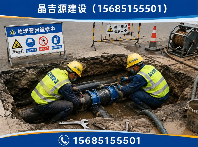 息烽县地埋管网维修展示图